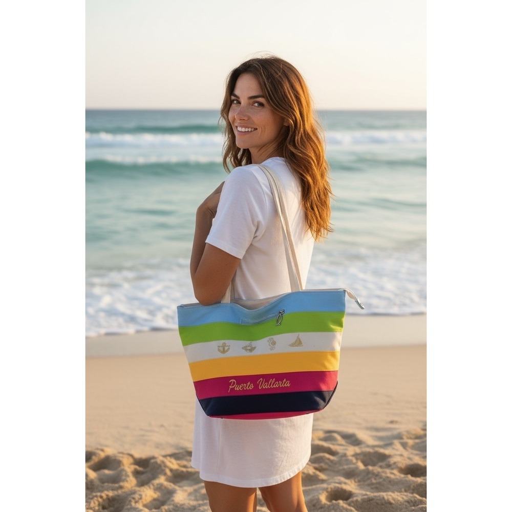 New PUERTO VALLARTA shoulder strap bag 13x10 NWOT
